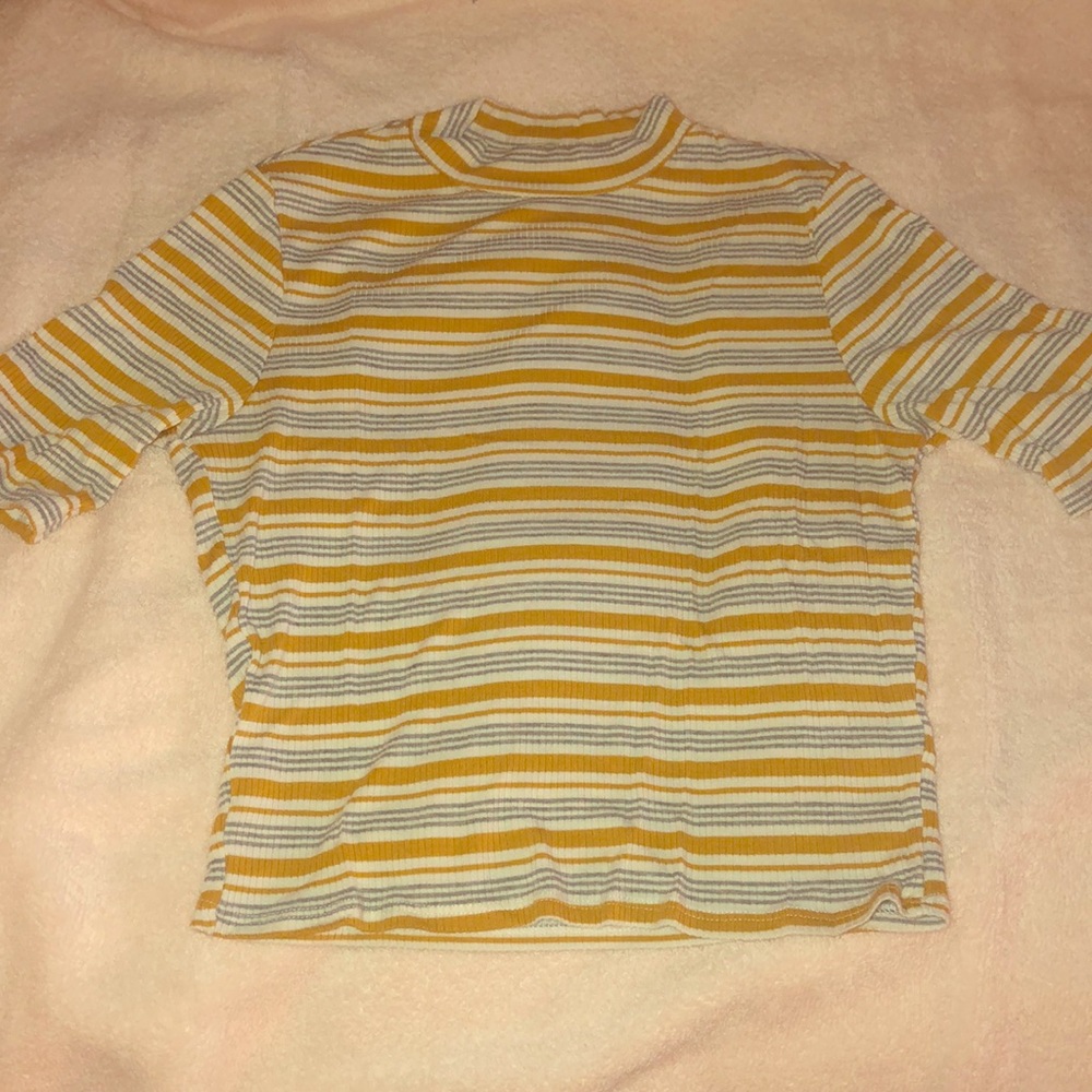 High neck crop top